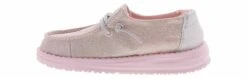 Hey Dude Wendy Toddler Girls’ (5-10) Casual Shoe -Bearpaw Shop heydude 160026833 wendytoddlersparklingpink pink04