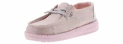 Hey Dude Wendy Toddler Girls’ (5-10) Casual Shoe -Bearpaw Shop heydude 160026833 wendytoddlersparklingpink pink05