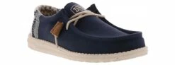 Hey Dude Wally Linen Natural Men’s Casual Shoe