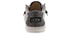 Hey Dude Wally L Stretch Yin & Yang Men’s Casual Shoe -Bearpaw Shop heydude 40025 ijg wallylstretchyinyang grey03