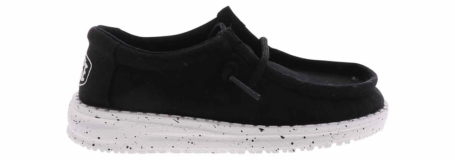 Hey Dude Wally Slub Toddler Boys’ (5-10) Casual Shoe 2 Hey Dude Wally Slub Toddler Boys’ (5-10) Casual Shoe - Image 2