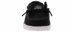 Hey Dude Wally Slub Toddler Boys’ (5-10) Casual Shoe 11 Hey Dude Wally Slub Toddler Boys’ (5-10) Casual Shoe -Bearpaw Shop heydude 40029 001 wallytoddlerslubcanvas black06