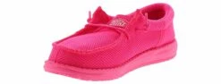 Hey Dude Wally Funk Mono Pink Girls’ (11-4) Casual Shoe -Bearpaw Shop heydude 40045 6qq wallyyouthfunkmonoepnk pink05