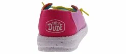 Hey Dude Wendy Youth Slub Color Girls’ (6-10) Shoe -Bearpaw Shop heydude 40143 9ci wendyslubcanvascolor multi03