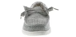 Hey Dude Wally Linen Iron Men's Casual Shoe -Bearpaw Shop heydude wally linen 110793901 grey06