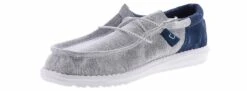 Hey Dude Wally Funk Men’s Casual Shoe -Bearpaw Shop heydude wallyfunk 110412690 grey05 11