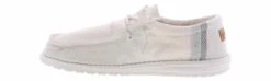 Hey Dude Wally Linen Men’s Casual Shoe -Bearpaw Shop heydude wallylinen 110790160 white204