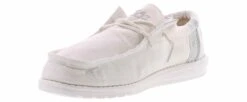 Hey Dude Wally Linen Men’s Casual Shoe -Bearpaw Shop heydude wallylinen 110790160 white205