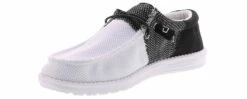 Hey Dude Wally Sox Funk Men's Casual Shoe 10 Hey Dude Wally Sox Funk Men's Casual Shoe -Bearpaw Shop heydude wallysoxfunk 110354877 blackwhite05