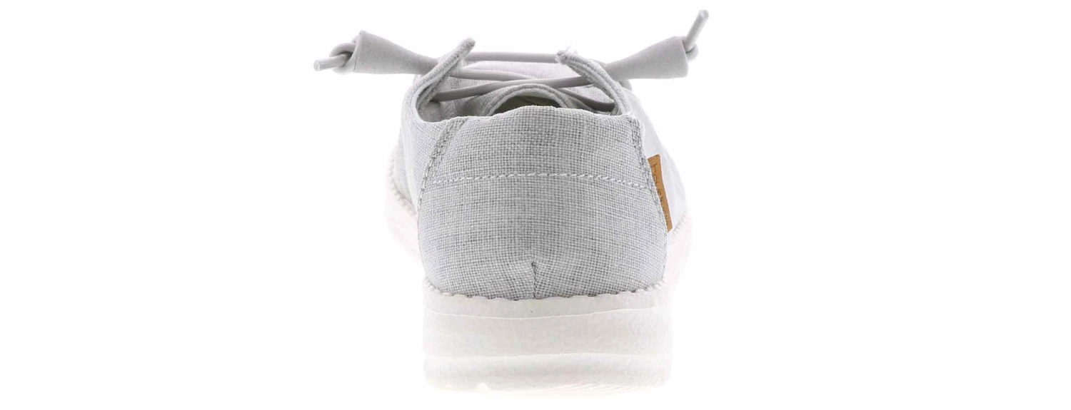 Hey Dude Wendy Chambray Light Grey Women's Casual Shoe 3 Hey Dude Wendy Chambray Light Grey Women's Casual Shoe - Image 3