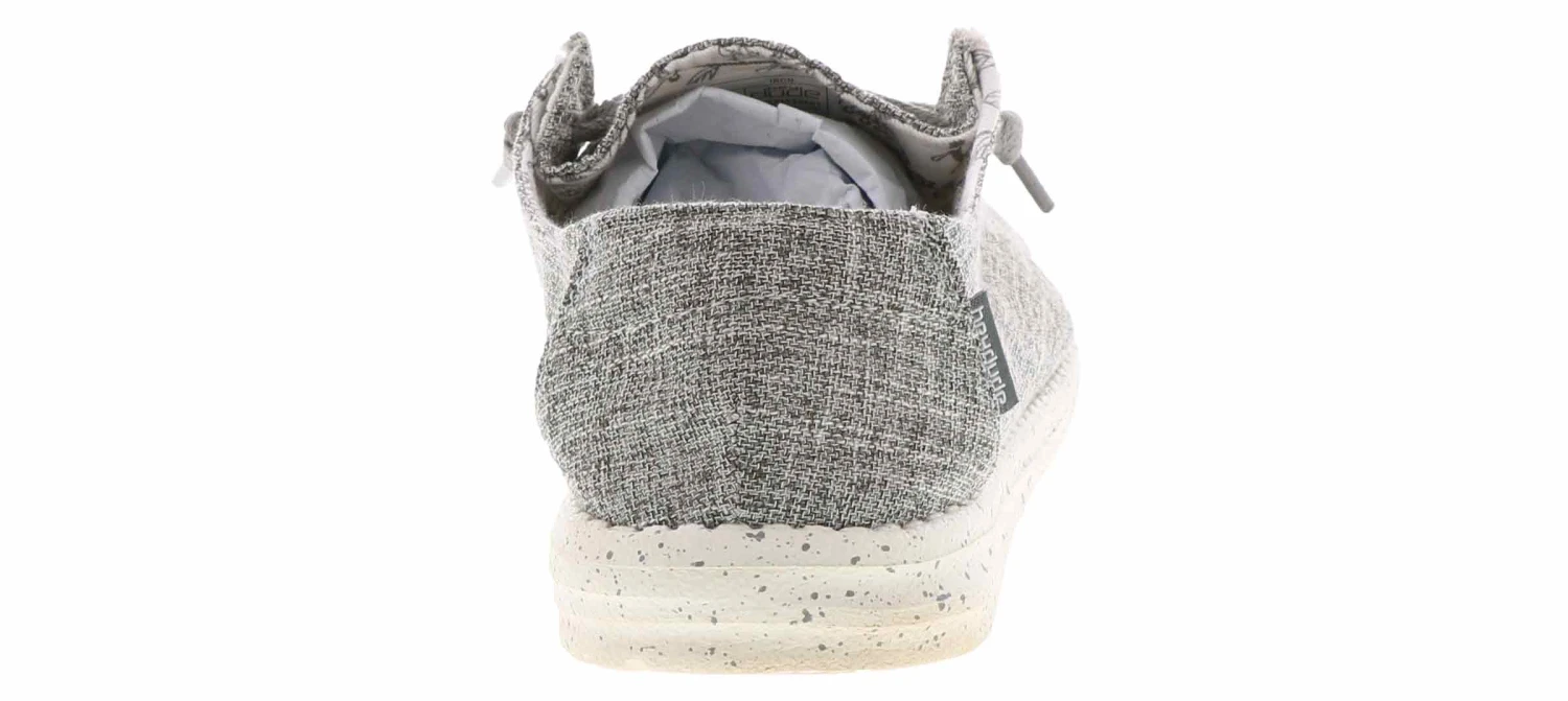 Hey Dude Wendy Iron Linen Women's Casual Shoe 3 Hey Dude Wendy Iron Linen Women's Casual Shoe - Image 3
