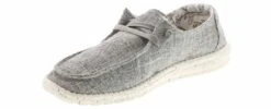 Hey Dude Wendy Iron Linen Women's Casual Shoe 10 Hey Dude Wendy Iron Linen Women's Casual Shoe -Bearpaw Shop heydude wendy iron grey05