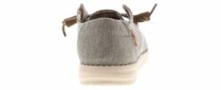 Hey Dude Wendy Stretch Steppa Canvas Women's Casual Shoe -Bearpaw Shop heydude wendy steppa grey03