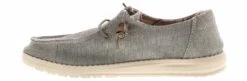 Hey Dude Wendy Stretch Steppa Canvas Women's Casual Shoe -Bearpaw Shop heydude wendy steppa grey04