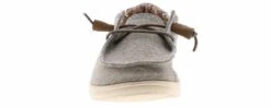 Hey Dude Wendy Stretch Steppa Canvas Women's Casual Shoe -Bearpaw Shop heydude wendy steppa grey06