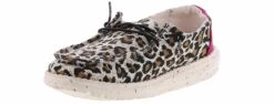 Hey Dude Wendy Girls’ Casual Shoe -Bearpaw Shop heydude wendyyouthcheetah 130129758 multi05