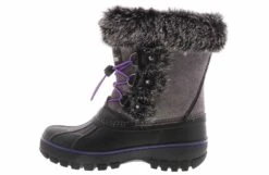 Itasca Springfield Girls’ (1-5) Snow Boot 9 Itasca Springfield Girls’ (1-5) Snow Boot -Bearpaw Shop itasca springfield gry springfieldgreysnowboot grey04