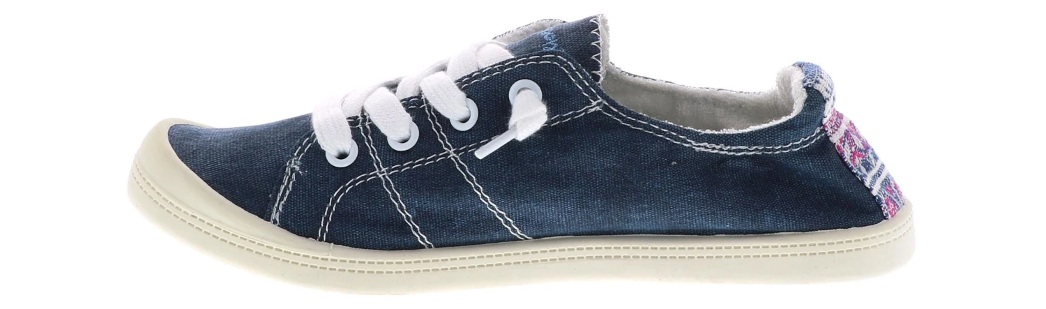 Jellypop Dallas Women's Casual Shoe - Blue 4 Jellypop Dallas Women's Casual Shoe - Blue - Image 4