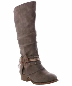 Jellypop Fionna Girls’ (13-5) Tall Fashion Boot -Bearpaw Shop jellypop fionnastone kw5res241 grey01