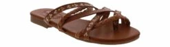 Jellypop Madelyn Cognac Women’s Fashion Sandal