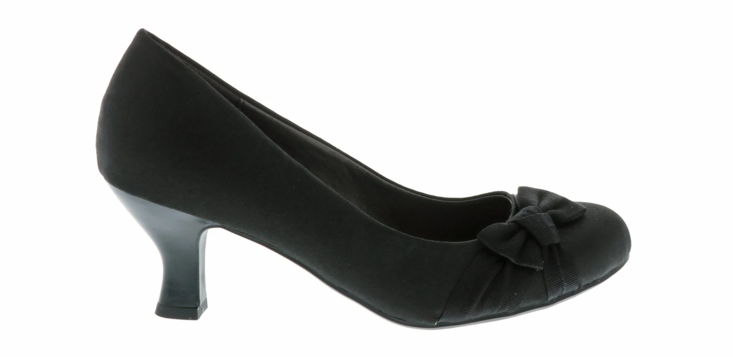 Jellypop Elva Women's Pump - Black 2 Jellypop Elva Women's Pump - Black - Image 2