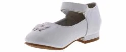Josmo White Patent Floral Girls’ (7-12) Dress Heel -Bearpaw Shop josmo 82050n white whitepatentfloral white05
