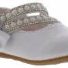 Josmo White Patent Infant Girls’ (2-6) Dress Shoe