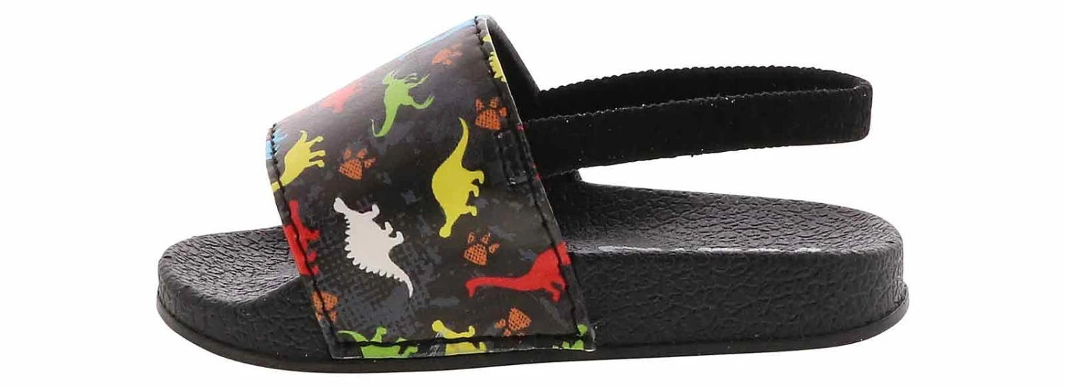 Josmo Dino Infant Boys’ (2-4) Water Slide Sandal 4 Josmo Dino Infant Boys’ (2-4) Water Slide Sandal - Image 4