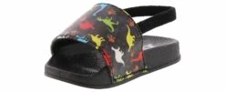 Josmo Dino Infant Boys’ (2-4) Water Slide Sandal 10 Josmo Dino Infant Boys’ (2-4) Water Slide Sandal -Bearpaw Shop josmo 91234he bkrd dinoinfantslide black05