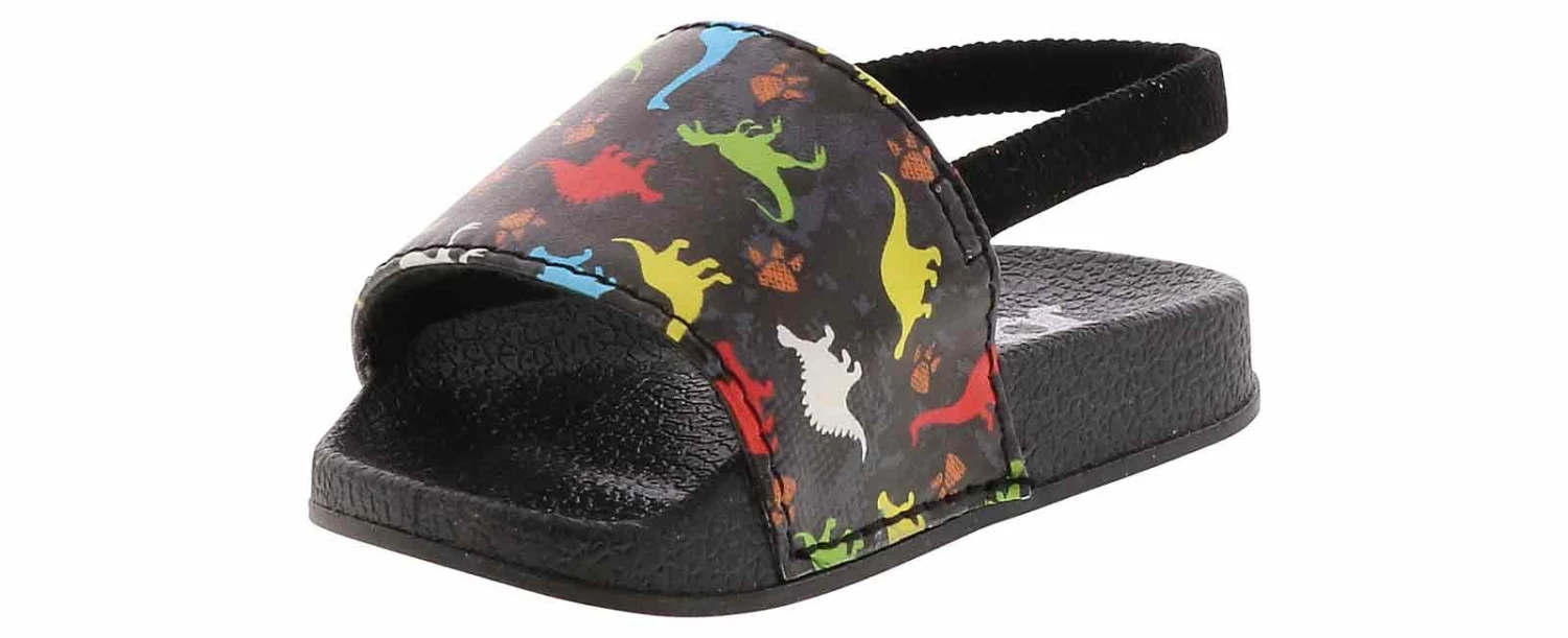 Josmo Dino Infant Boys’ (2-4) Water Slide Sandal 5 Josmo Dino Infant Boys’ (2-4) Water Slide Sandal - Image 5
