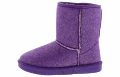 Josmo Jessie Lilac Girls’ (11-3) Fashion Boot -Bearpaw Shop josmo 92385 lilac josmojessielilacboot metallic04