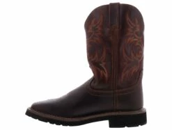 Justin Boots Justin Stampede Men’s Western Boot -Bearpaw Shop justin 11stampede se4681 brown04