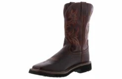 Justin Boots Justin Stampede Men’s Western Boot -Bearpaw Shop justin 11stampede se4681 brown05