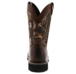 Justin Boots Rugged Men's Work Boot -Bearpaw Shop justinboots rugged wk4677 brown camo03 1
