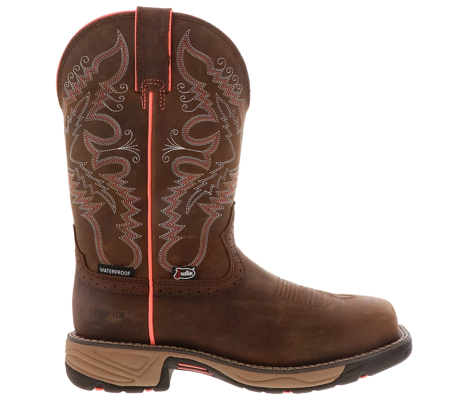 Justin Boots Justin Rush 11 Inch Women’s Comp Toe Work Boot 2 Justin Boots Justin Rush 11 Inch Women’s Comp Toe Work Boot - Image 2
