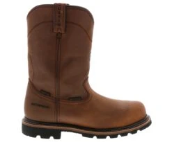 Justin Boots Wyoming Men's Work Boot -Bearpaw Shop justinboots wyoming wk4630 brown02