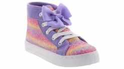 Kensie Girl Faye Glitter Hi-Top Girls’ (11-3) Sneaker