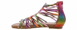Kensie Girl Rainbow Gladiator Girls’ (11-4) Sandal 9 Kensie Girl Rainbow Gladiator Girls’ (11-4) Sandal -Bearpaw Shop kensiegirl kg90948 multi kensiegirlrainbowgladiator multi04