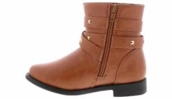 Kensie Girl Studded Girls’ (11-4) Fashion Bootie 9 Kensie Girl Studded Girls’ (11-4) Fashion Bootie -Bearpaw Shop kensiegirl kg92592s ches kensiegirlstuddedbootie brown04
