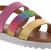 Kensie Girl Sparkle Girls’ (11-4) Fashion Sandal