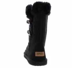 Apres Ashton Two Toggle Women's Boot -Bearpaw Shop lamo ashtontwotoggleboot ashtonblack black03