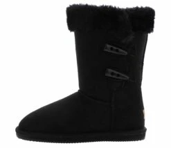 Apres Ashton Two Toggle Women's Boot -Bearpaw Shop lamo ashtontwotoggleboot ashtonblack black04
