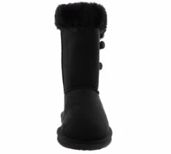 Apres Ashton Two Toggle Women's Boot -Bearpaw Shop lamo ashtontwotoggleboot ashtonblack black06