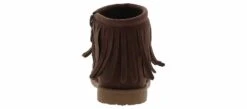 Laura Ashley Fringe Infant Girls’ (2-4) Fashion Boot -Bearpaw Shop lauraashley la92005 brown lauraashleyfringeinfbootie brown03