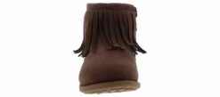 Laura Ashley Fringe Infant Girls’ (2-4) Fashion Boot -Bearpaw Shop lauraashley la92005 brown lauraashleyfringeinfbootie brown06