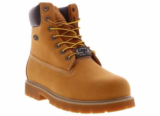 Lugz Drifter 6-Inch Men’s Steel Toe Boot -Bearpaw Shop lugz mdrif6stk 7470 drifter6inst tan01