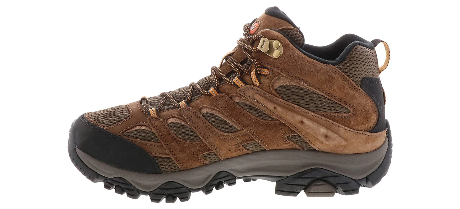 Merrell Moab 3 Mid H2O Men’s Wide-Width Hiking Boot 4 Merrell Moab 3 Mid H2O Men’s Wide-Width Hiking Boot - Image 4
