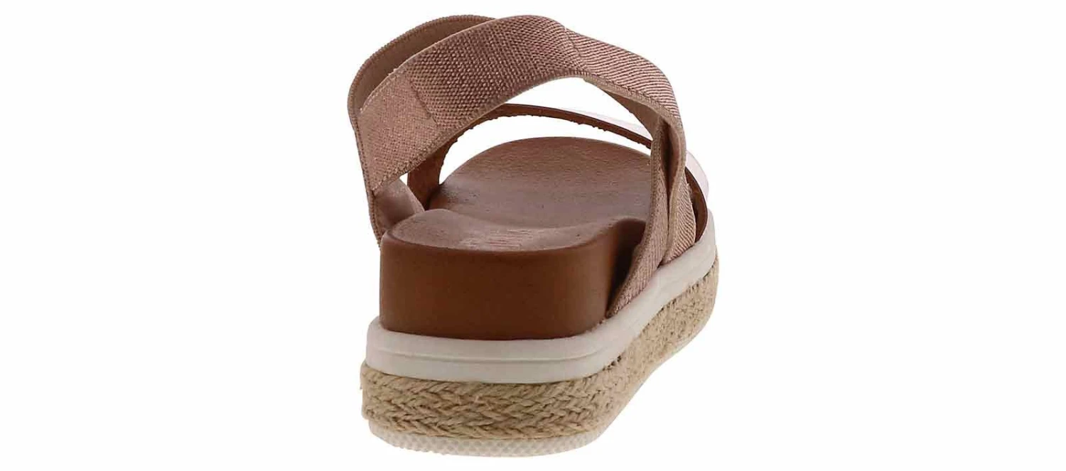 Mia Kids Dezray Rosegold Girls’ (13-5) Platform Sandal 3 Mia Kids Dezray Rosegold Girls’ (13-5) Platform Sandal - Image 3