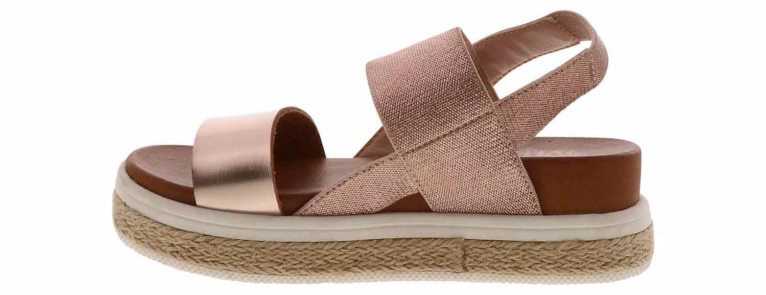Mia Kids Dezray Rosegold Girls’ (13-5) Platform Sandal 4 Mia Kids Dezray Rosegold Girls’ (13-5) Platform Sandal - Image 4