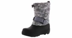 Northside Frosty Boys’ (11-3) Snow Boot -Bearpaw Shop northside 911312k 971 frostygreycamoyouth grey05